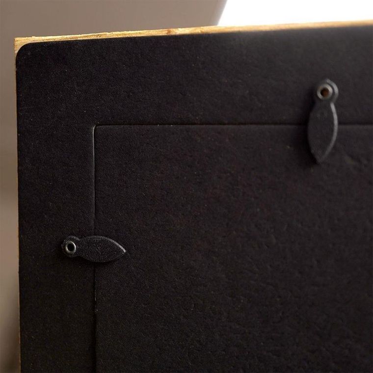 Vilde, ramka na zdjęcia do postawienia, złota, 10-10 cm