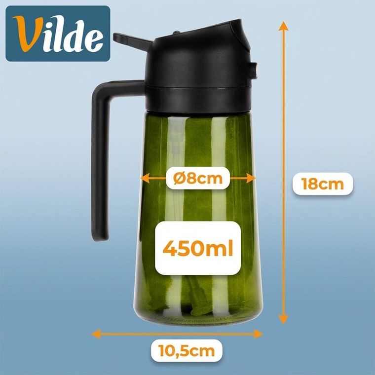 Vilde, spryskiwacz do oliwy i octu, szklany, 450 ml