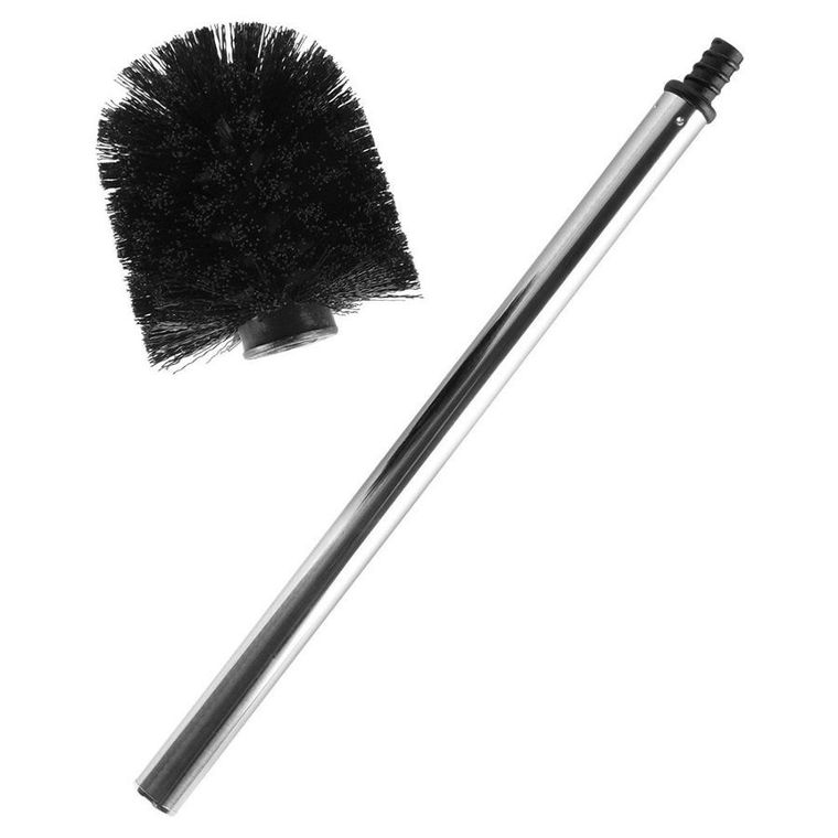Vilde, szczotka do toalety, zapasowa, czarna, 35 cm