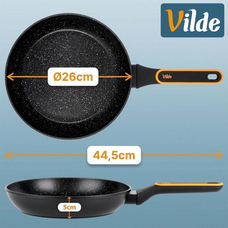 Vilde, Terruna, patelnia granitowa, 26 cm