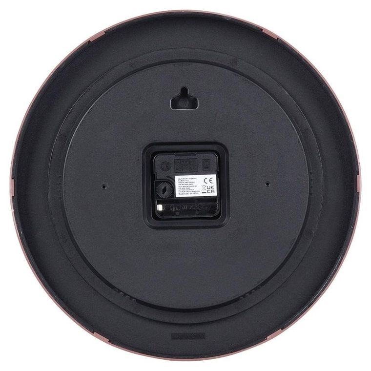 Vilde, zegar ścienny, brązowy, 29.5 cm