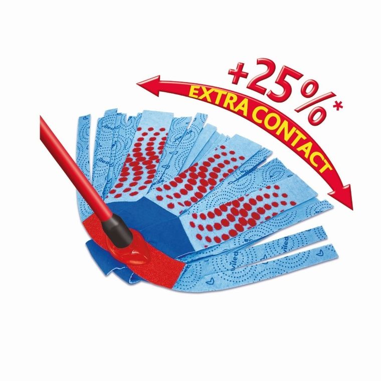 Vileda, 3 Action Velour XL, mop paskowy, 140008