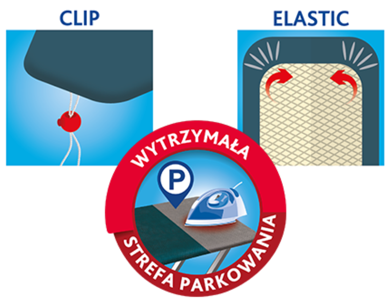 Vileda, Park & Go, pokrowiec na deskę do prasowania