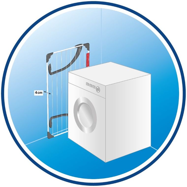 Vileda, Sunset, suszarka na pranie, wisząca, 157229