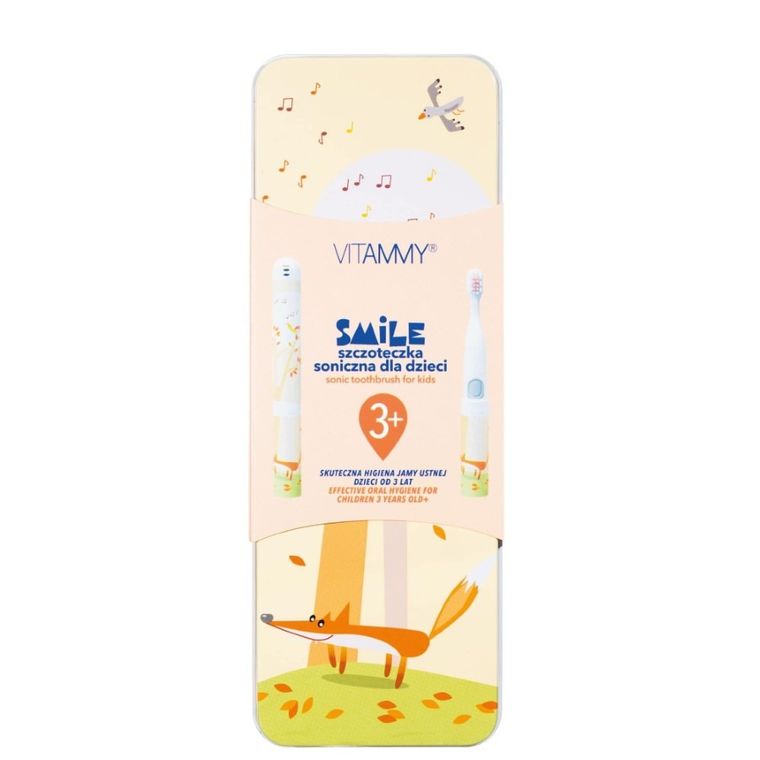 Vitammy, Prosonic Smile, szczoteczka soniczna, Lisek