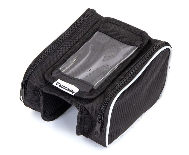 Vizari, torba rowerowa na ramę, z etui na telefon