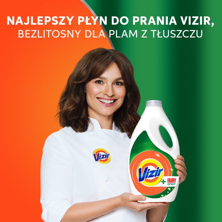 Vizir, Fairy Effect, płyn do prania do kolorów, 44 prań