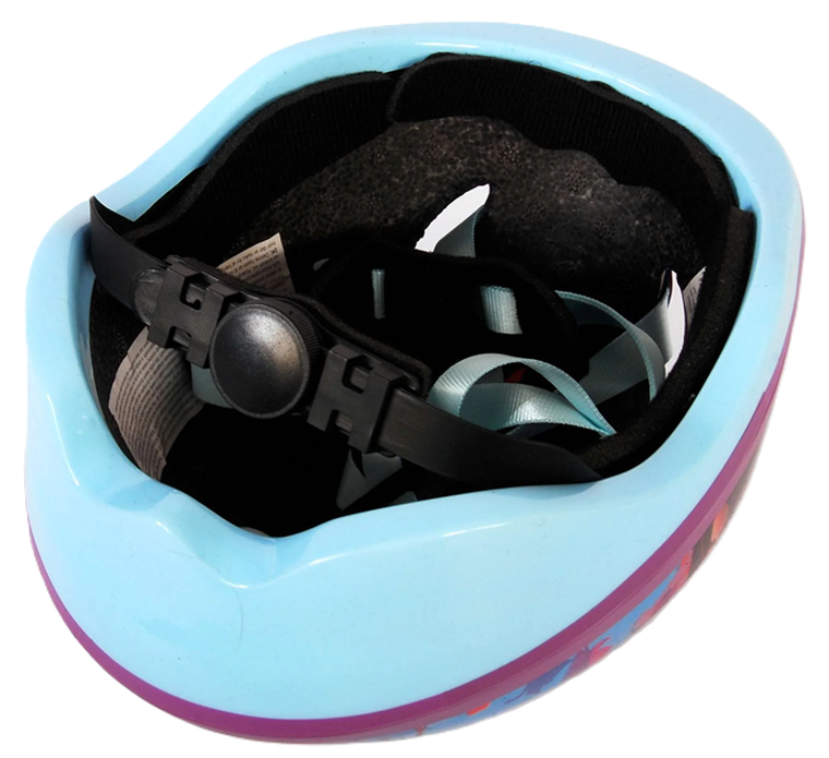 Volare, Frozen, kask ochronny, rozmiar 52-56, niebieski