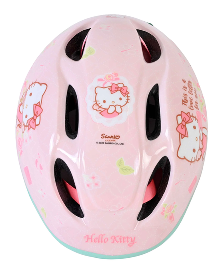 Volare, Hello Kitty, kask ochronny, rozmiar 52-56, różowy