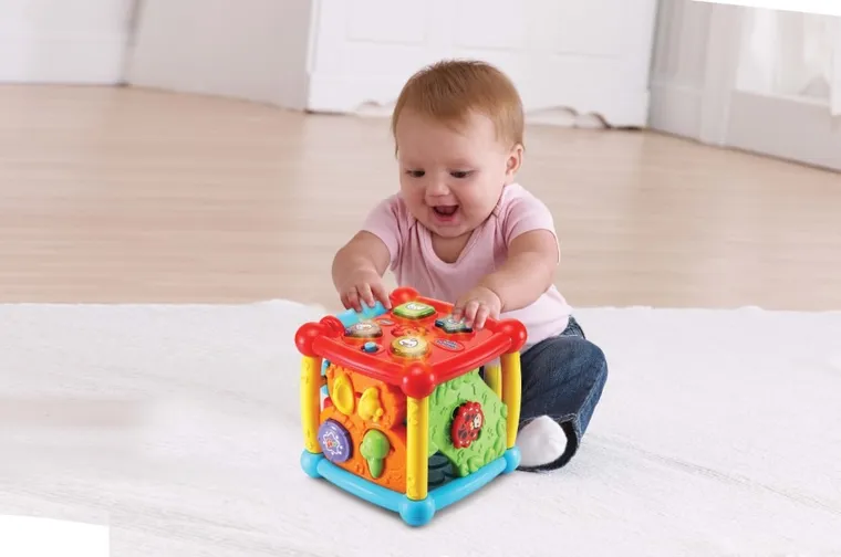 Vtech, Babies & The Bear, Kostka Rozmaitości, zabawka interaktywna