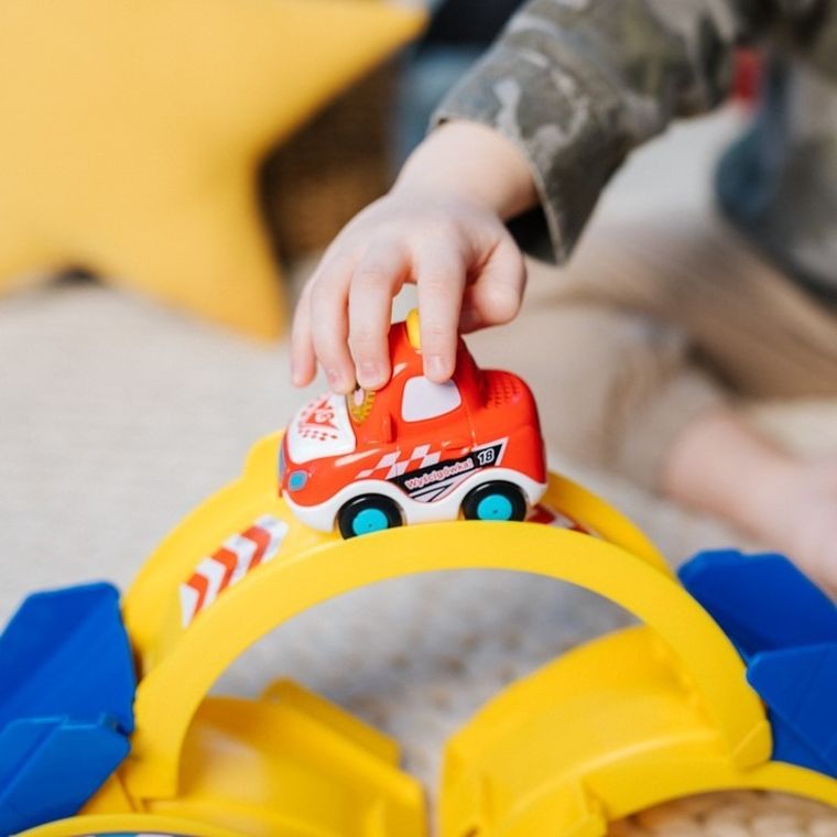 Vtech, Tut Tut Autka, Diabelska Pętla 360°, zestaw z pojazdem