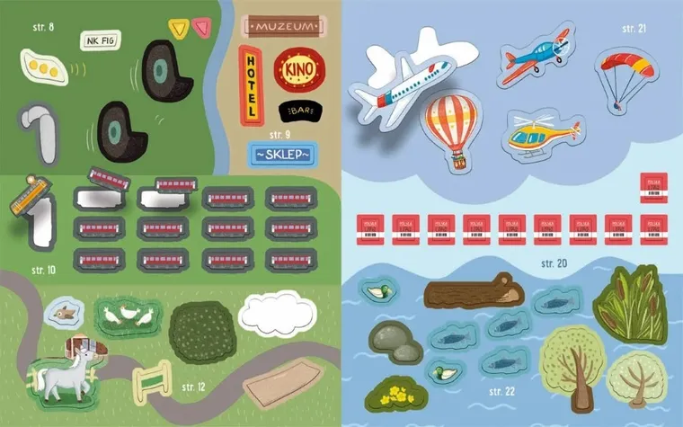 W podróży. Zabawy z Felusiem i Guciem