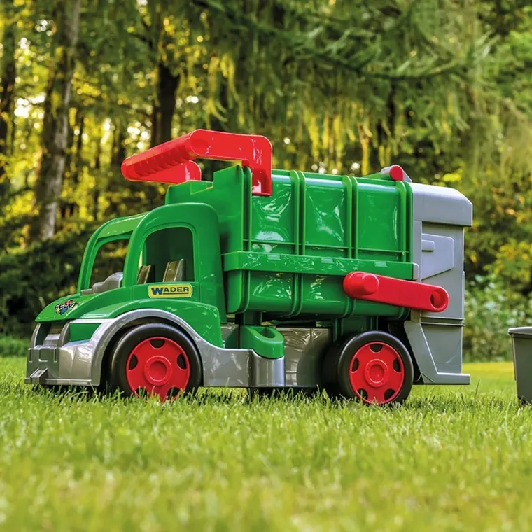 Wader, Gigant, śmieciarka, zielona