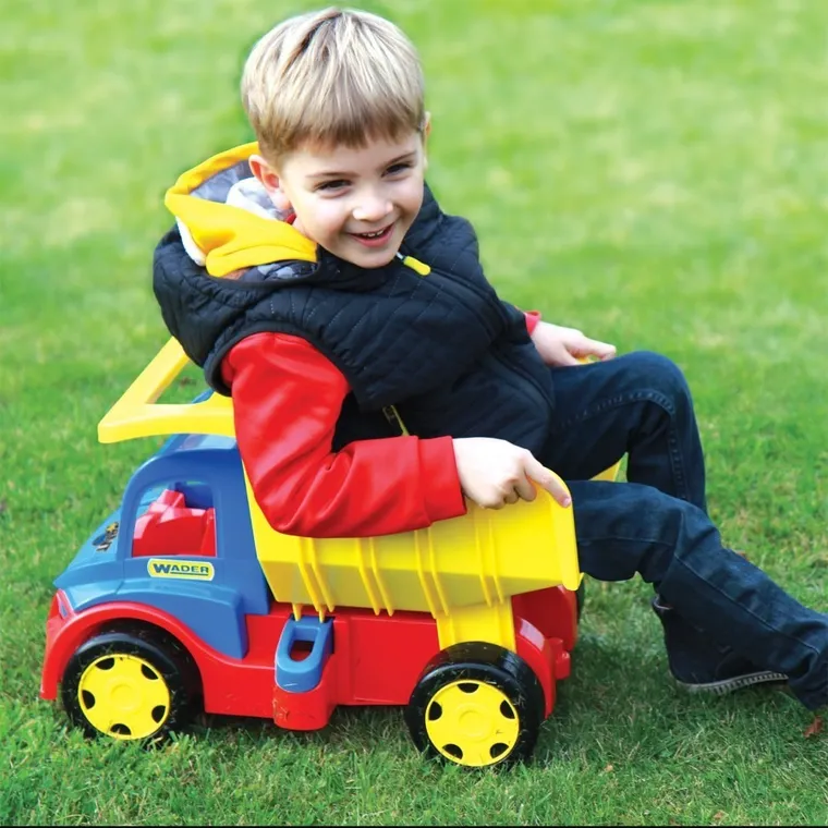 Wader, Gigant, wywrotka, niebiesko-żółta, 55 cm