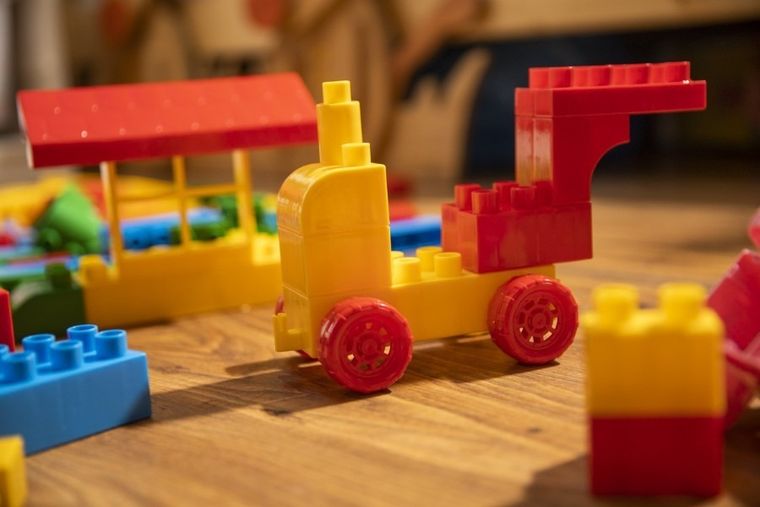 Wader, Kids Blocks, klocki konstrukcyjne, 50 elementów