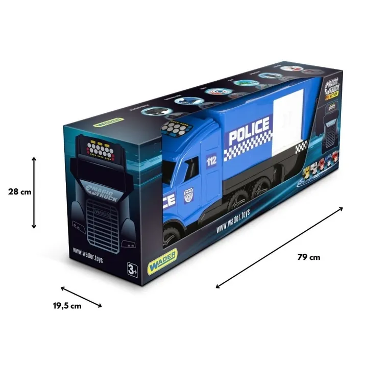 Wader, Magic Truck Action, ciężarówka policyjna
