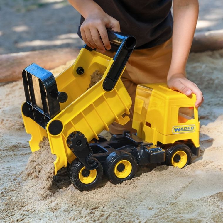 Wader, Middle Truck, wywrotka, żółta