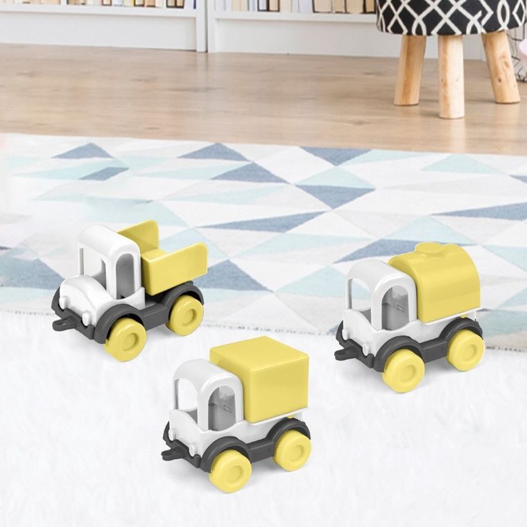 Wader, Słoneczny Poranek, Kid Cars Trio, zestaw pojazdów