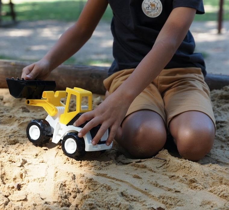Wader, Tech Truck, Ładowarka, 27 cm