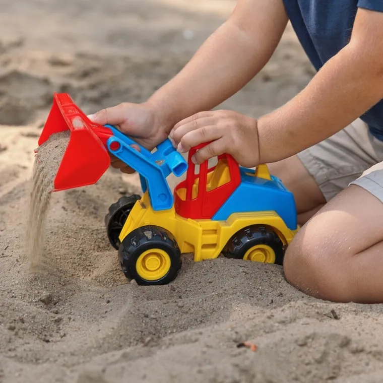 Wader, Tech Truck, Ładowarka, 27 cm