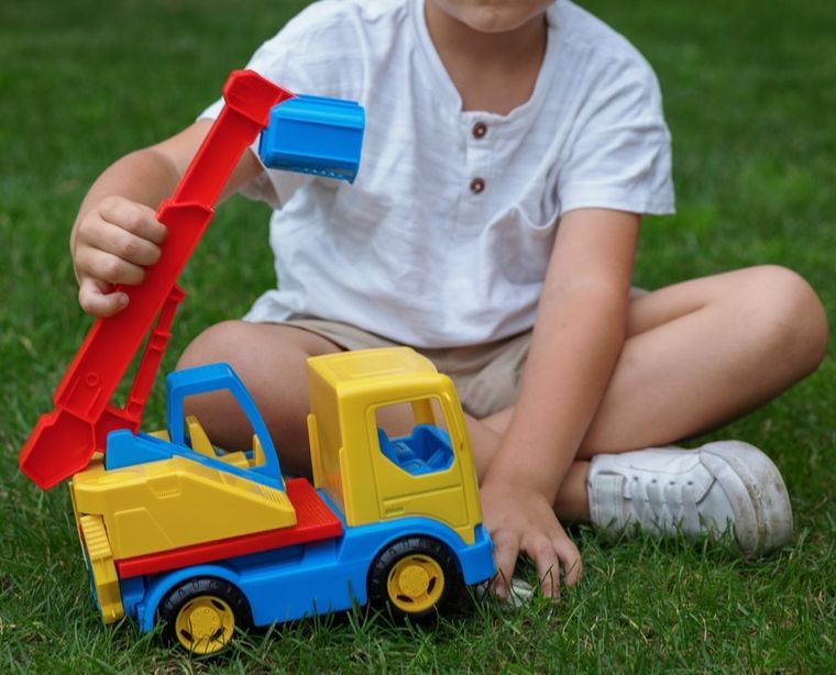 Wader, Tech Truck, podnośnik z wysięgnikiem, 29 cm