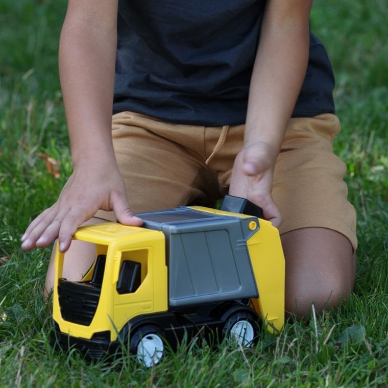 Wader, Tech Truck, Śmieciarka, 26 cm