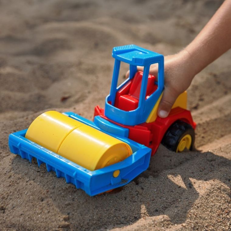 Wader, Tech Truck, Walec, 24 cm