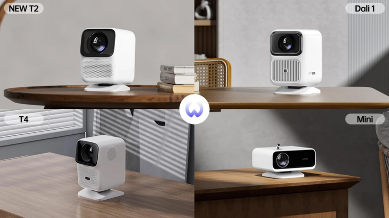 Wanbo, stojak na projektor, 100-110-26 mm, WBBA02