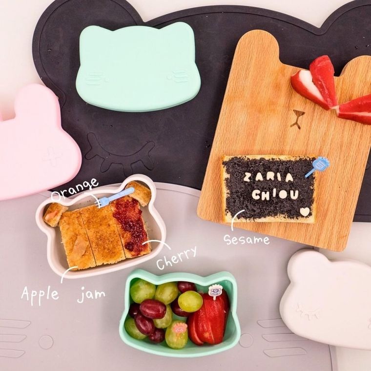 We Might Be Tiny, Kotek, zamykany silikonowy pojemnik, Rust