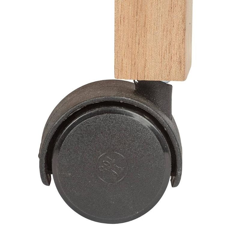 Wenko, Acina, szafka łazienkowa z trzema materiałowymi pojemnikami, drewno akacjowe