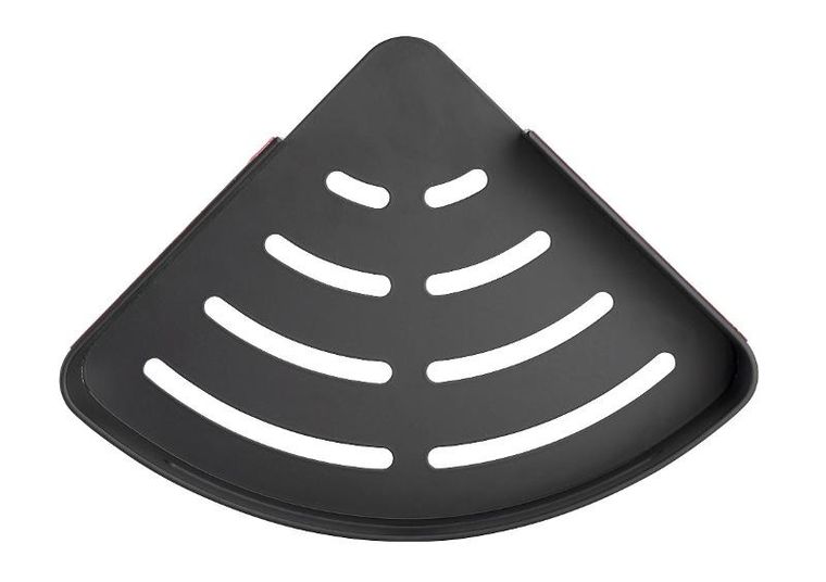 Wenko, Bivio, półka łazienkowa, narożna, aluminiowa, montaż bez wiercenia