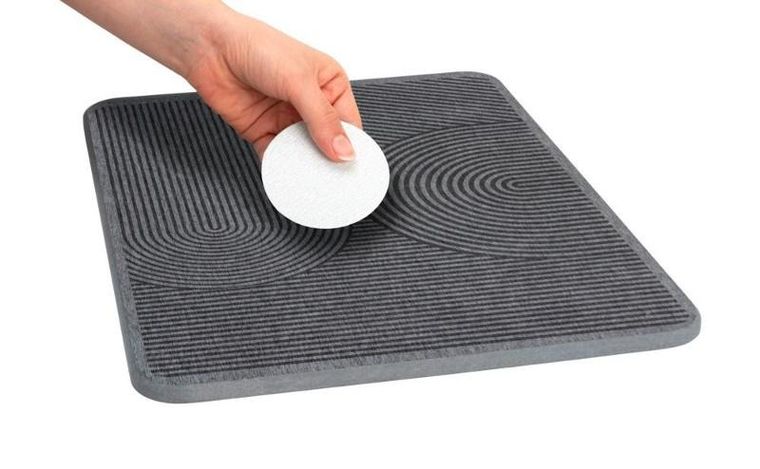 Wenko, Damon, diatomitowa mata do suszenia naczyń, 40-30 cm