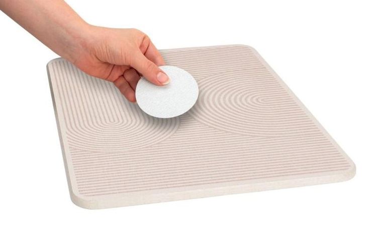 Wenko, Damon, mata do suszenia naczyń, diatomitowa, 40-30 cm