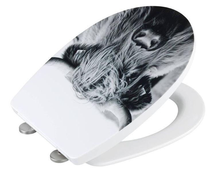 Wenko, deska sedesowa, Yak, z cichym domykaniem, Thermoplast