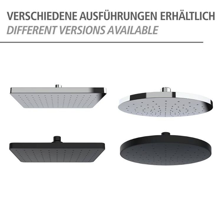 Wenko, deszczownica sufitowa z automatycznym czyszczeniem, Ø 22.5 cm