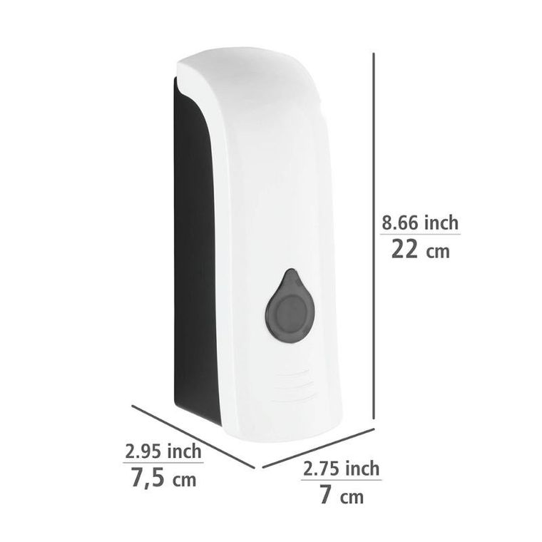 Wenko, dozownik do mydła i płynu do dezynfekcji, Ranera, 280 ml