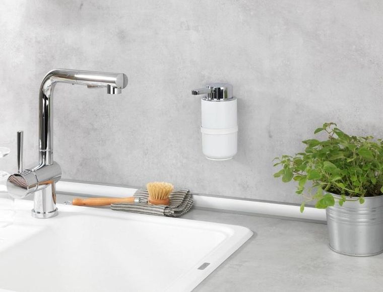 Wenko, dozownik do mydła w płynie Woya, ścienny, 250 ml