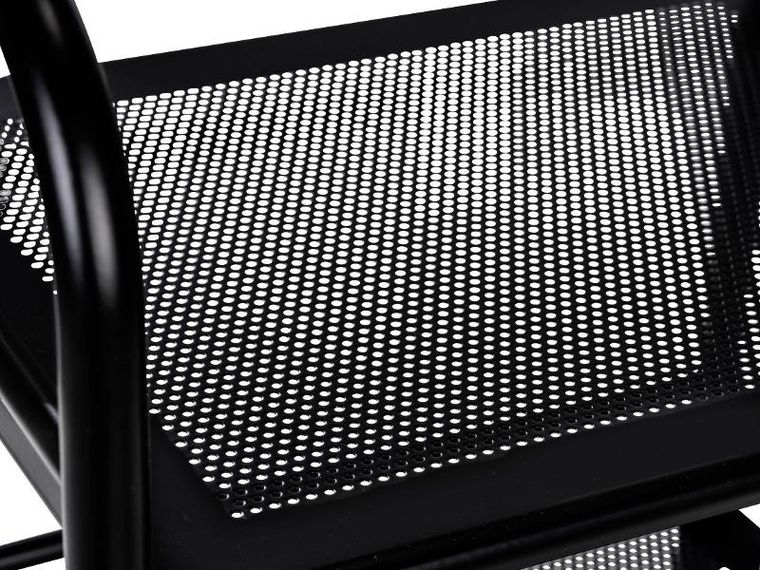 Wenko, metalowy wózek łazienkowy, 3 poziomy na kółkach