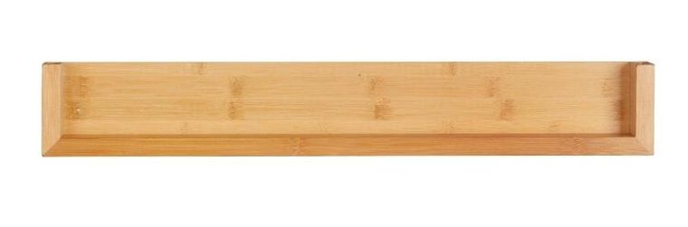 Wenko, półka łazienkowa, bambusowa, 60-9-5 cm