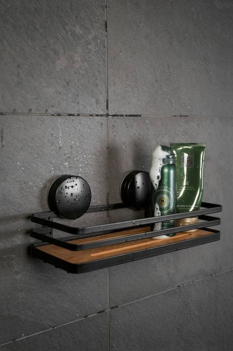 Wenko, półka łazienkowa pod prysznic, Alba Static-Loc