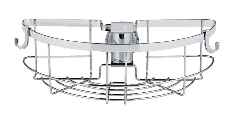 Wenko, półka prysznicowa na drążek, Floresta Round