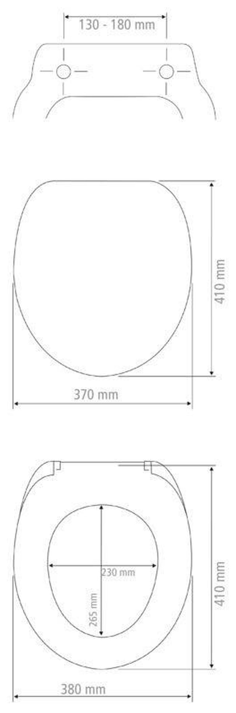 Wenko, Prima, deska sedesowa, MDF