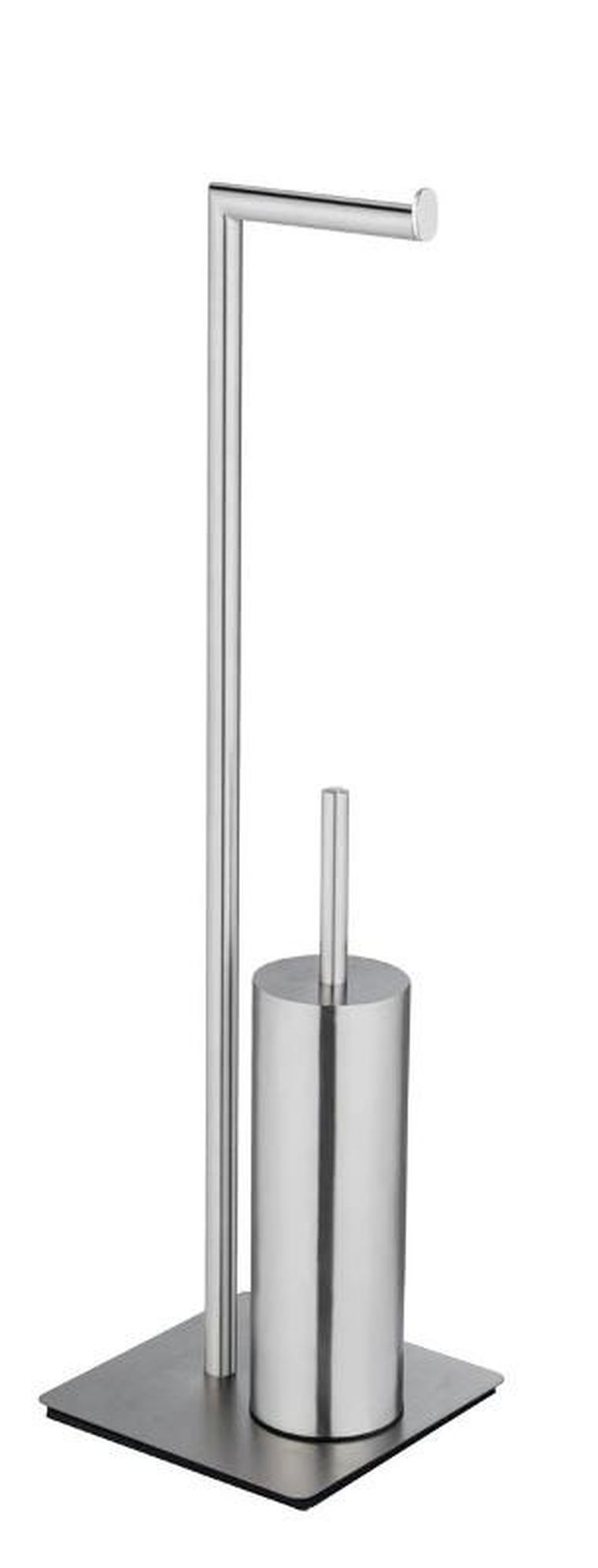 Wenko, stojak na papier toaletowy i szczotkę, Recco, stal nierdzewna