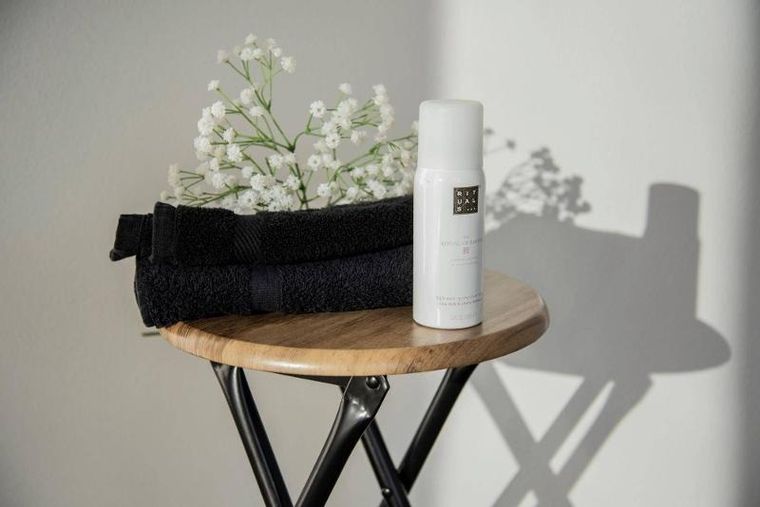 Wenko, taboret składany do łazienki, Forio, loftowy, z siedziskiem, 30-46 cm