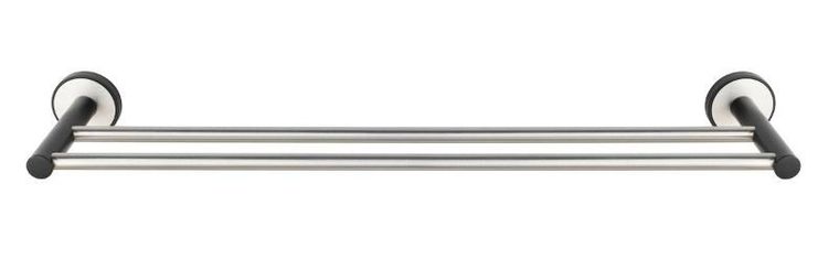 Wenko, wieszak łazienkowy duo udine, uv-loc, 61 cm, 2 uchwyty