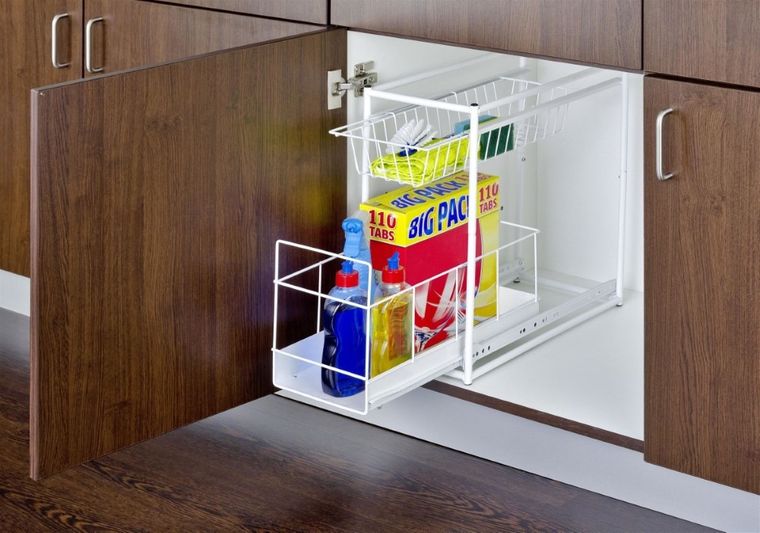 Wenko, wysuwana półka kuchenna, 45-23-45 cm