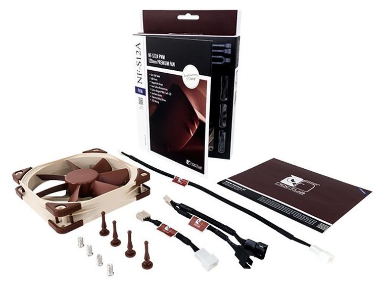 Wentylator Noctua 120mm Od 10,7 Dba, 300-1200 Rpm