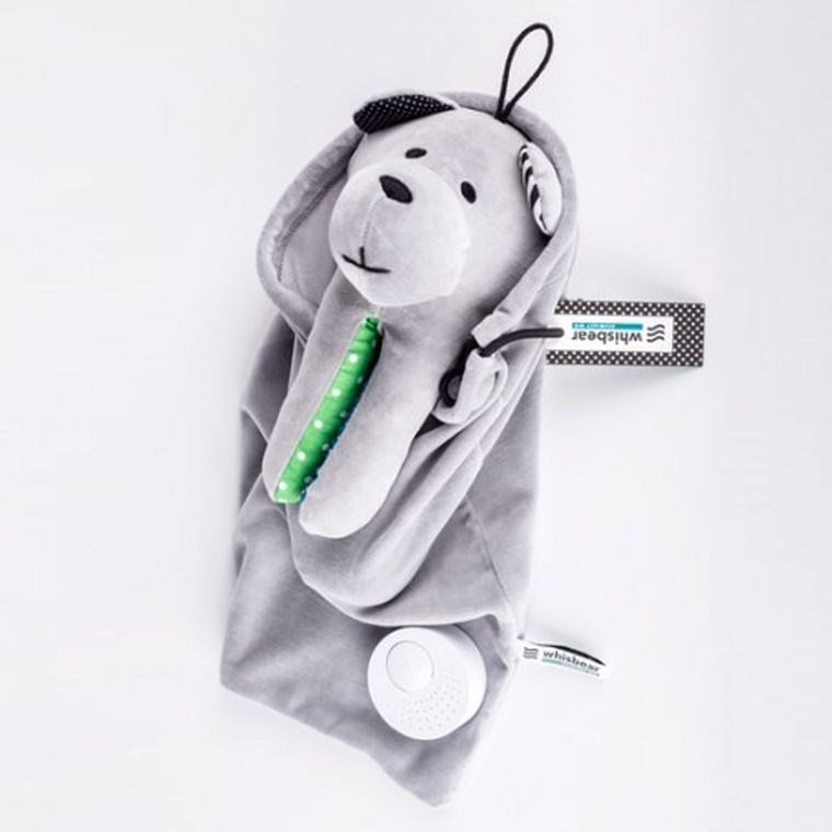 Whisbear - Szumiący Miś z funkcją CRYsensor, cytryna, zabawka uspokajająca