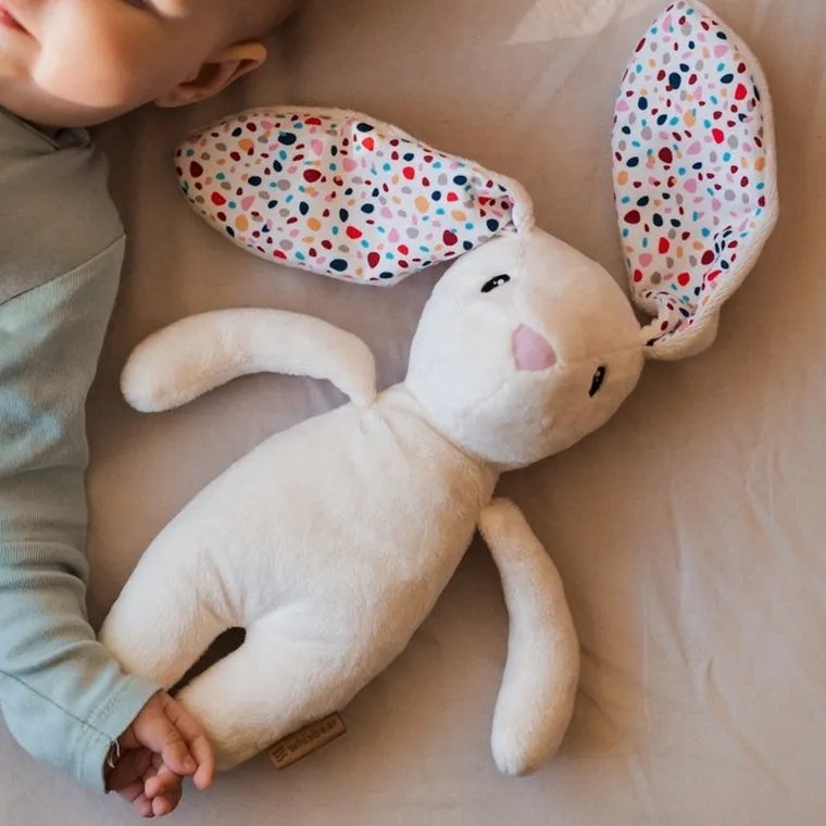 Whisbear, Felcia, Królik, szumiąca maskotka, ecru