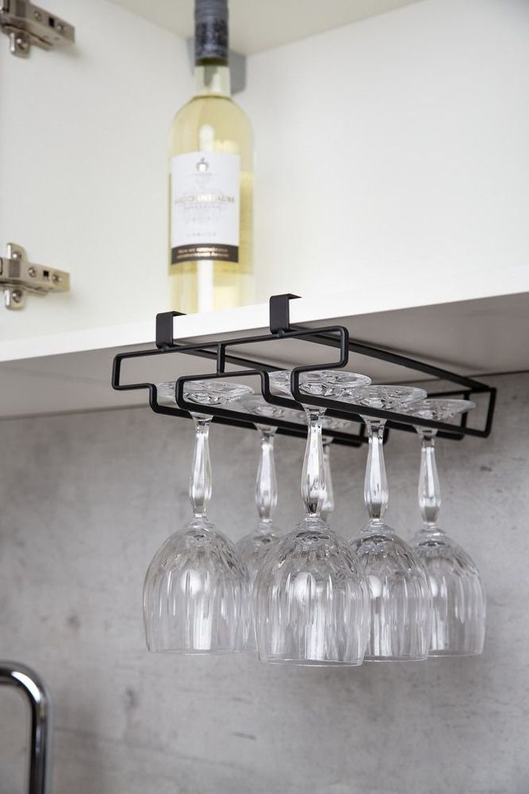 Wieszak na kubki, czarny